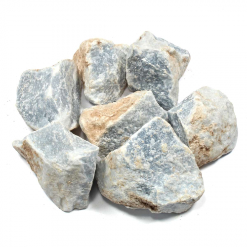 Angelite Rough Mineral Chunks