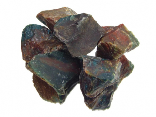 Bloodstone Rough Mineral Chunks