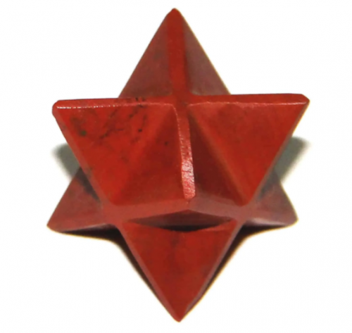 Red Jasper Merkaba Star