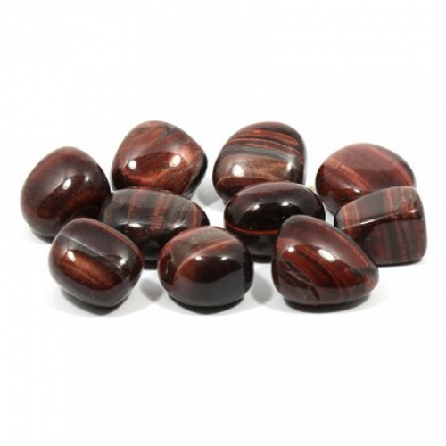 Red Tiger Tumbled Stones