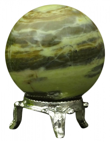 Serpentine Agate Stone Sphere/Ball