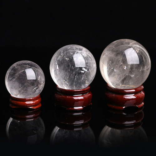 Clear Crystal Quartz Sphere/Ball