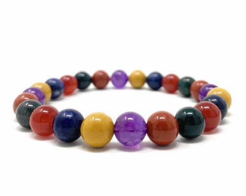 Wishful Gemstone Beads Bracelet 8 mm