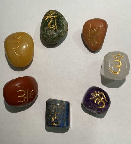 Reiki Tumbled Stones Chakra Set