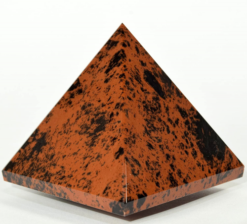 Mahogany Obsidian Pyramid 45 - 55 mm