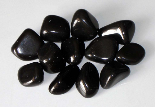 Black Jasper Tumbled Stones