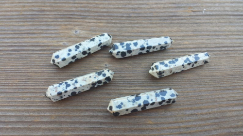 Dalmatian Jasper Double Point Pencil