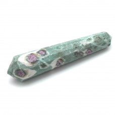 Ruby Fuchsite Double Terminated Points Massage Wands