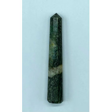 Moss Agate Obelisk Tower Point