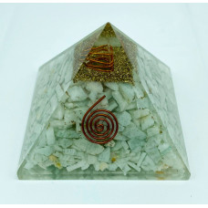Amazonite Orgonite Reiki Pyramid -2 Inch