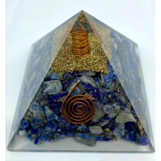 Lapis Lazuli Orgonite Reiki Pyramid -2 INCH