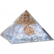 Opalite Orgonite Reiki Pyramid -3 INCH Opalite Orgonite Reiki Pyramid -3 INCH