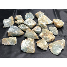 Blue Onyx Rough Mineral Chunks