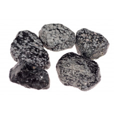 Snowflake Obsidian Rough Mineral Chunks