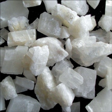 White Calcite Rough Mineral Chunks