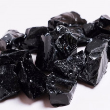 Black Obsidian Rough Mineral Chunks