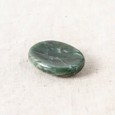 Green Jade Thumb Worry Stone