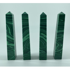 Synthetic Malachite Tower Point
