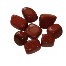 Red Goldstone Tumbled Stones