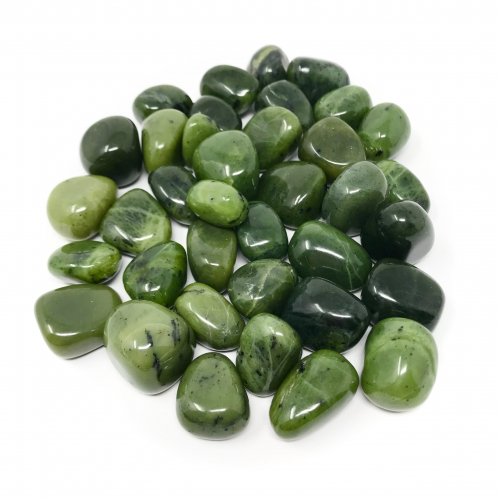 Nephrite Jade Tumbled Stones