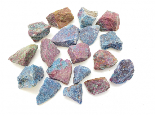 Ruby Kyanite Rough Mineral Chunks