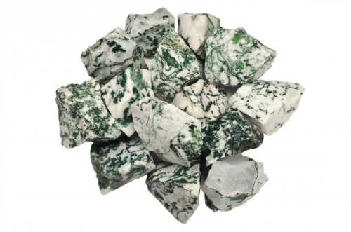 Tree Agate Rough Mineral Chunks