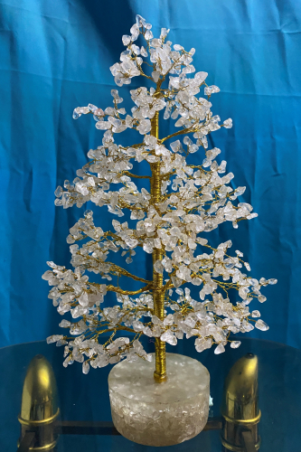 16" 700 Gemstones Crystal orgonite base Agate Stone Gemstone Tree