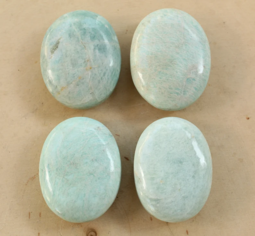 Amazonite Palm Stone