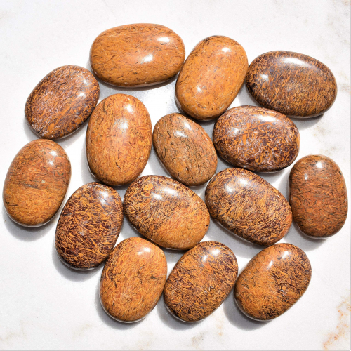 Calligraphy Jasper Palm Stone