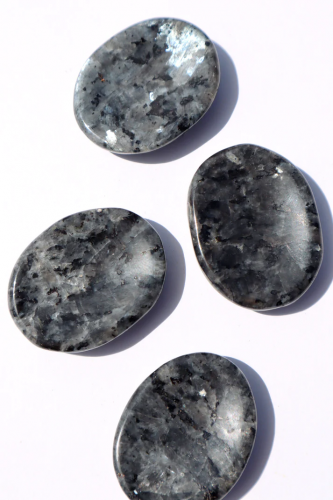 Larvakite Thumb Worry Stone