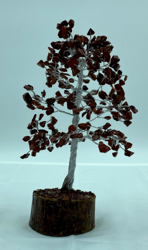 10" 300 Gemstones Red Jasper Agate Stone Gemstone Trees
