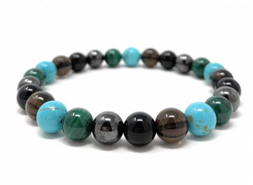 Fabulous Gemstone Beads Bracelet 8 mm