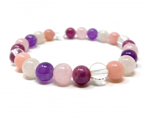 Prosperous Gemstone Beads Bracelet 8 mm