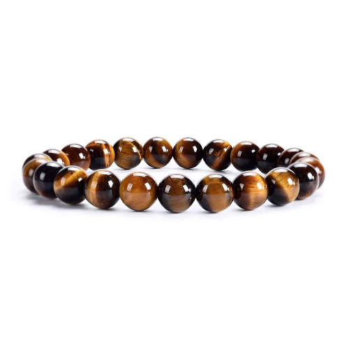 Tiger Eye Beads Bracelet 8 mm