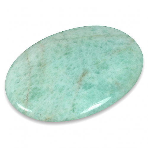 Amazonite Thumb Worry Stone 30-40 mm