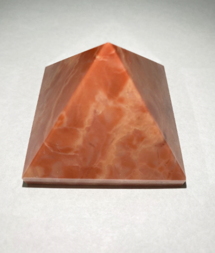 Peach Agate Pyramid 45 - 55 mm