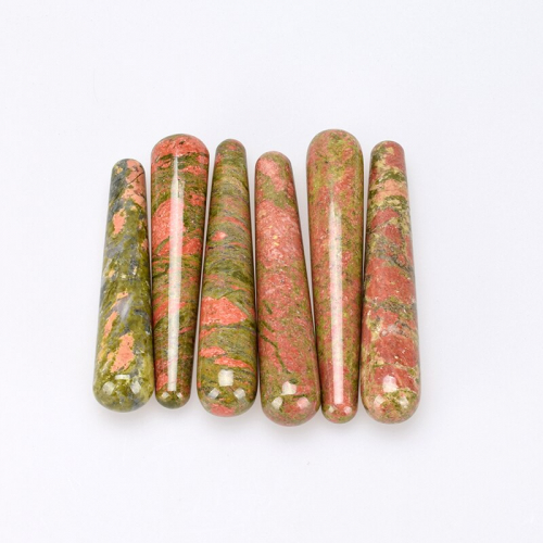 Unakite Massage Wands