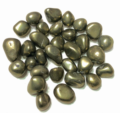Pyrite Tumbled Stones