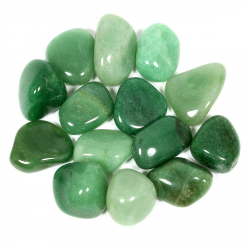 Green Jade Tumbled Stones