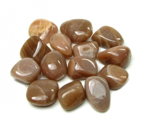 Chocolate Moonstone African Tumbled Stones