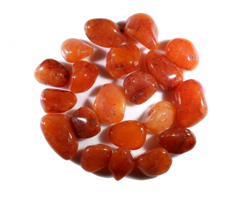Red Carnelian Tumbled Stones