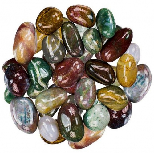 Fancy Jasper Tumbled Stones