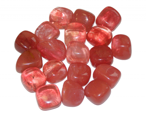Cherry Quartz Tumbled Stones