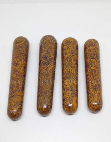 Calligraphy Jasper Massage Wands