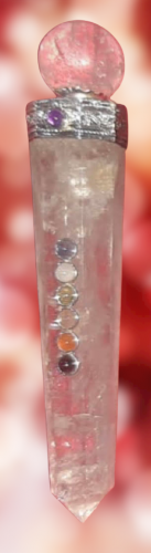 Crystal Quartz Jumbo Crystal Sphere Healing Stick