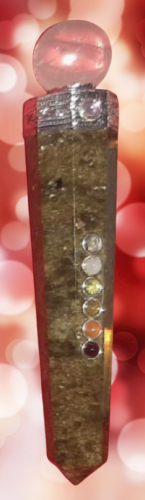 Vassonite Stone Jumbo Crystal Sphere Healing Stick