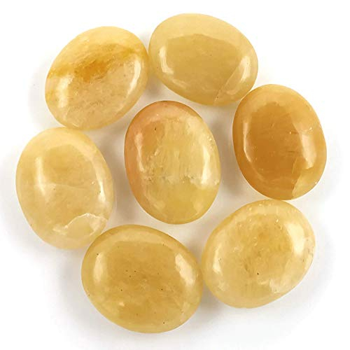 Yellow Aventurine Palm Stone